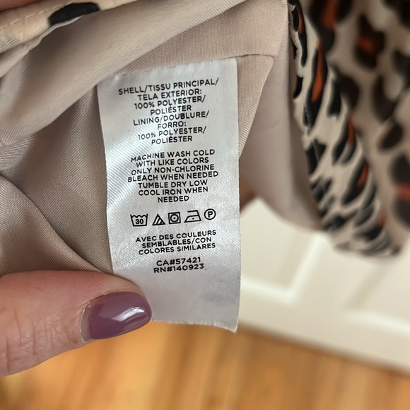 MEOW//Loft leopard mini dress - Picture 6 of 6